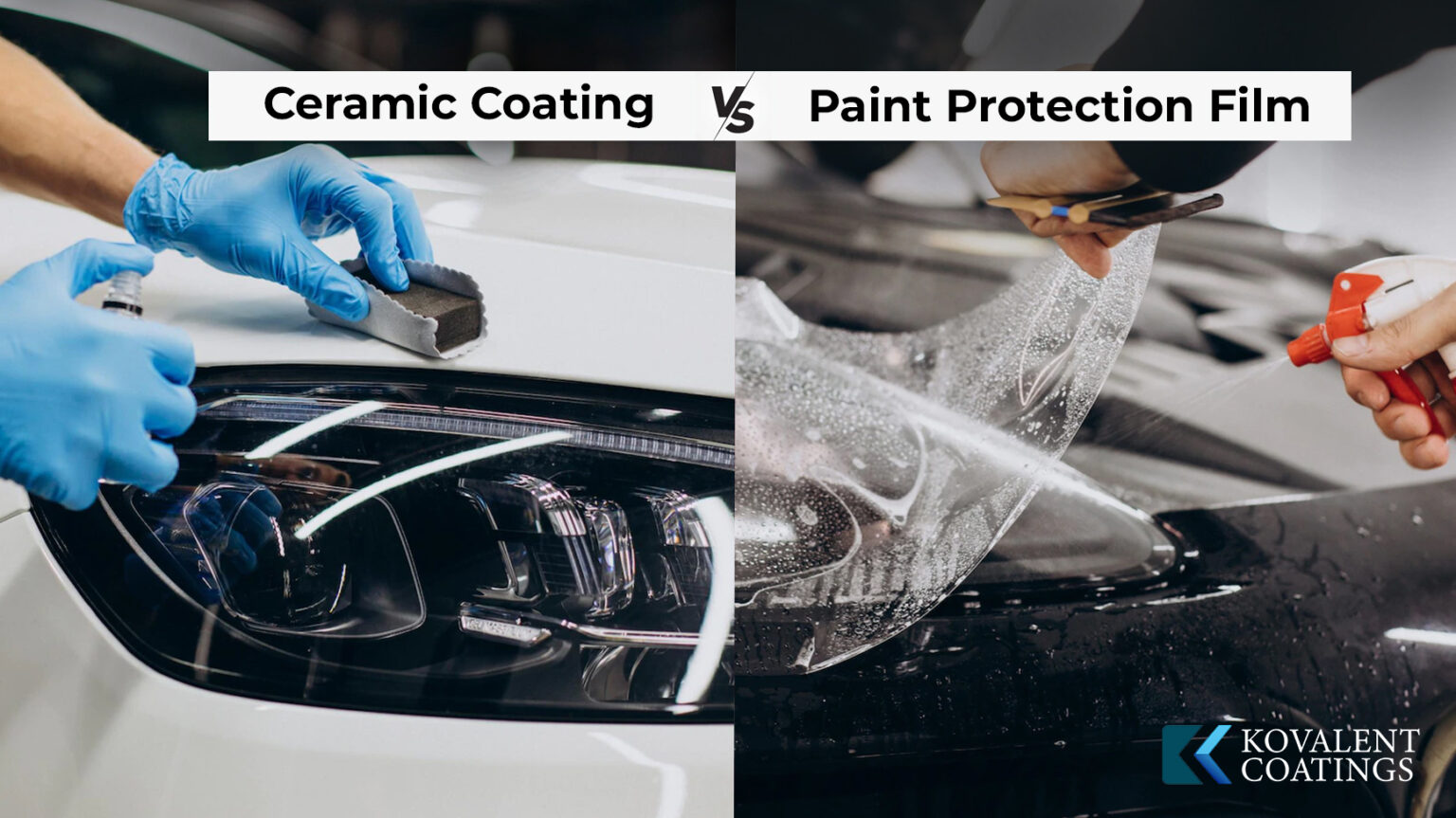 How to apply ceramic coatings over paint protection films