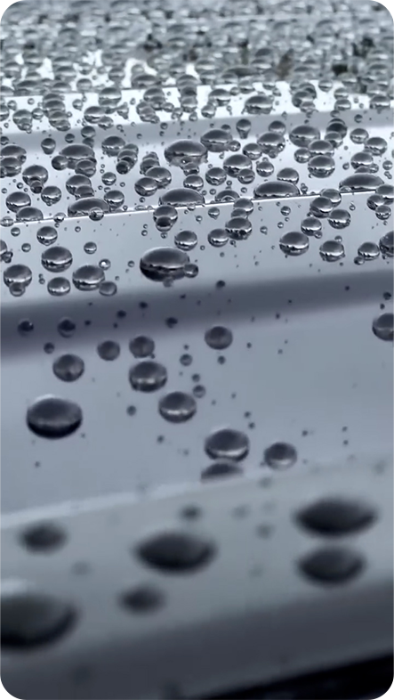 Hydrophobic Magic: Witness Water Beading with Our Ceramic Coating!