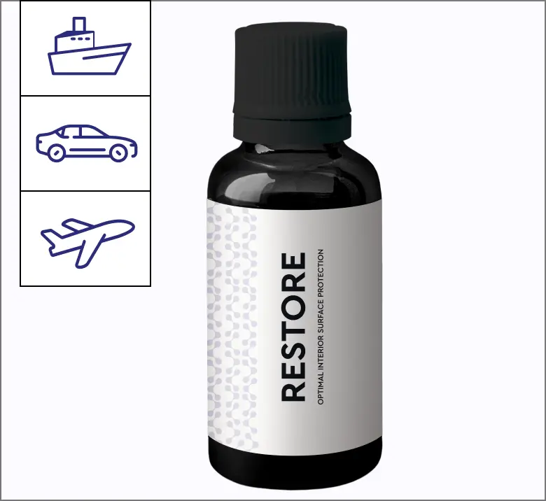 Kovalent Restore surface preparation product designed for ceramic coating correction and restoration
