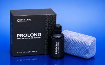 Prolong 9H ceramic coating by Kovalent providing professional nano protection and scratch resistance for cars