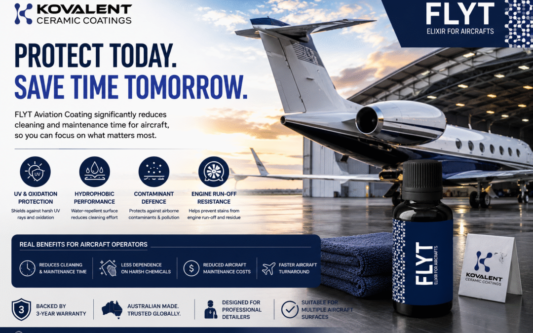 How Aviation Paint Protection Can Reduce Aircraft Cleaning & Maintenance Time